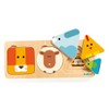 DJECO Anima Basic Molding Puzzle, Inset Puzzle, Shape Matching, Baby