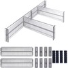 HapSmile Drawer Dividers for Clothes, Adjustable Drawer Organizer