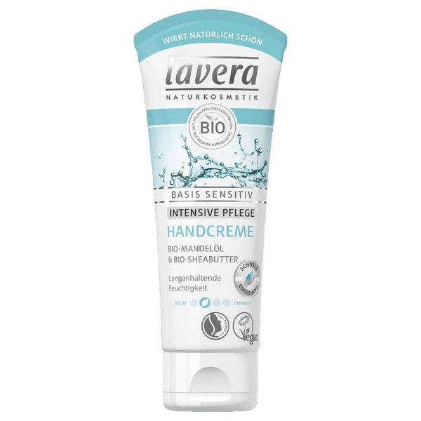 Lavera Basis Sensitiv Hand Cream, 75ml