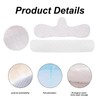 Ximinwzm 6 Pcs Under Bra Sweat Liners, Reusable Breast Pads,