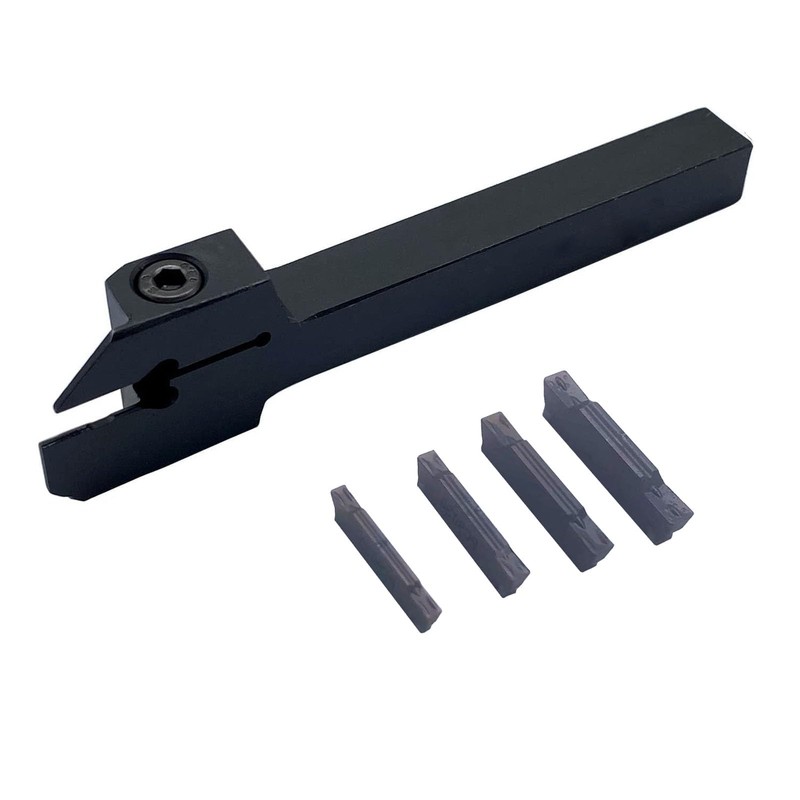 zouzmin 1pcs Lathe Grooving Tool Holder Grooving Cut-Off Tool Holder