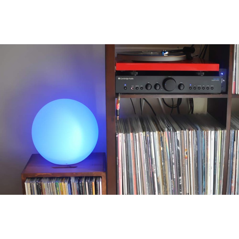 Mr.Go 8-inch Ultra-Fun LED Glowing Ball Light w/Remote, RGB Color