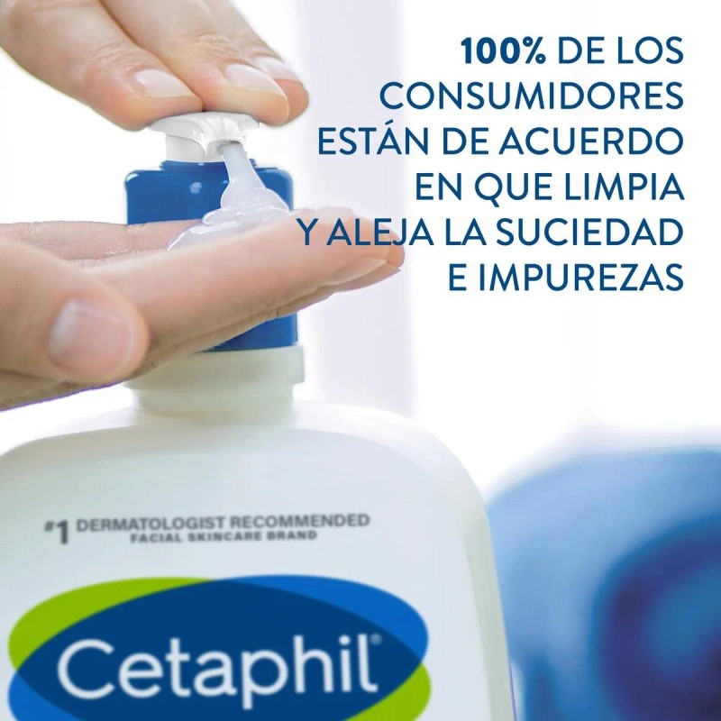 Cetaphil Limpiador Facial Diario, Controla Grasa, 473 ml