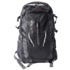 Black Outdoor Backpack Nylon Lightweight Water Repellent Hiking Sports Backpack
