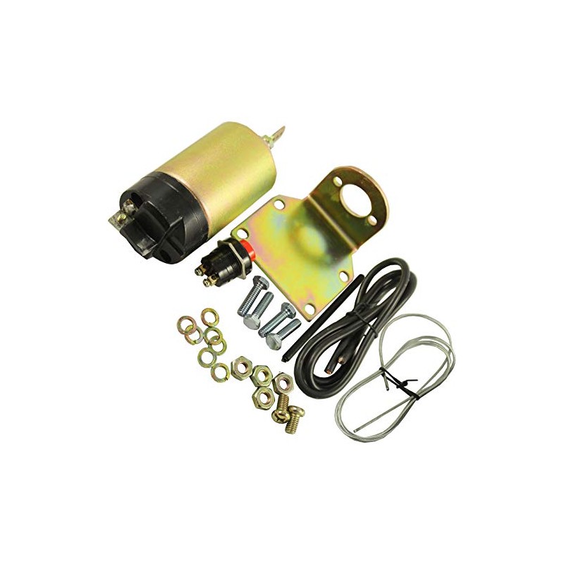 New Universal 100lb Trunk Solenoid Shaved Door Kit Popper Kit