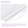 DMiotech 10" Diameter 1.5mm Thick Acrylic Sheet Circle Round Disc