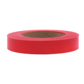 ChromaLabel 1 Inch Removable Adhesive Color Code Labeling Tape, 60 Yard Roll, Red