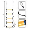 Boat Rope Ladder 5 Step, Airsearth Load Capacity 400 lbs