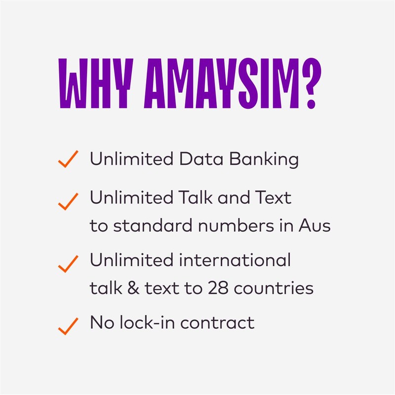 amaysim $30 Prepaid Starter Pack Multi-fit SIM