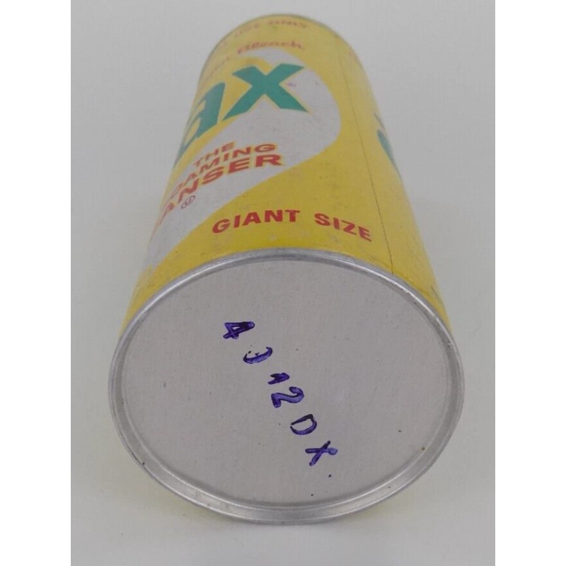 Ajax VINTAGE NOS UNOPENED Ajax 21oz Institutional Cleaner in Yellow