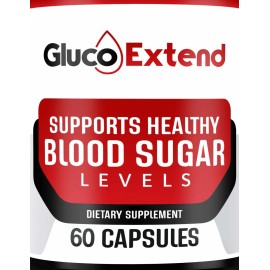 Suplemento de apoyo a la salud de la sangre Gluco Extend 60 cápsulas de GlucoExtend