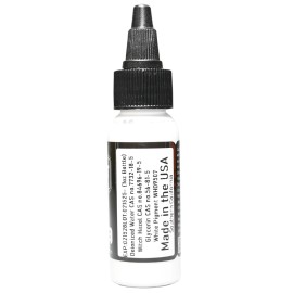 Element Tattoo Supply White Tattoo Ink 1oz Bottle by Element Tattoo Supply USA Made Color Tattoos