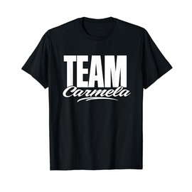 Team Carmela Name, Cheer for Carmela Support T-Shirt
