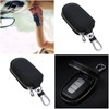 ECSiNG Car Key Chain Leather Bag Key Fob Protector Multifunction