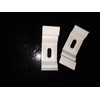 VERTICAL BLIND TOP FIX BRACKETS FOR WIDE BODIED TRACK SYSTEMS