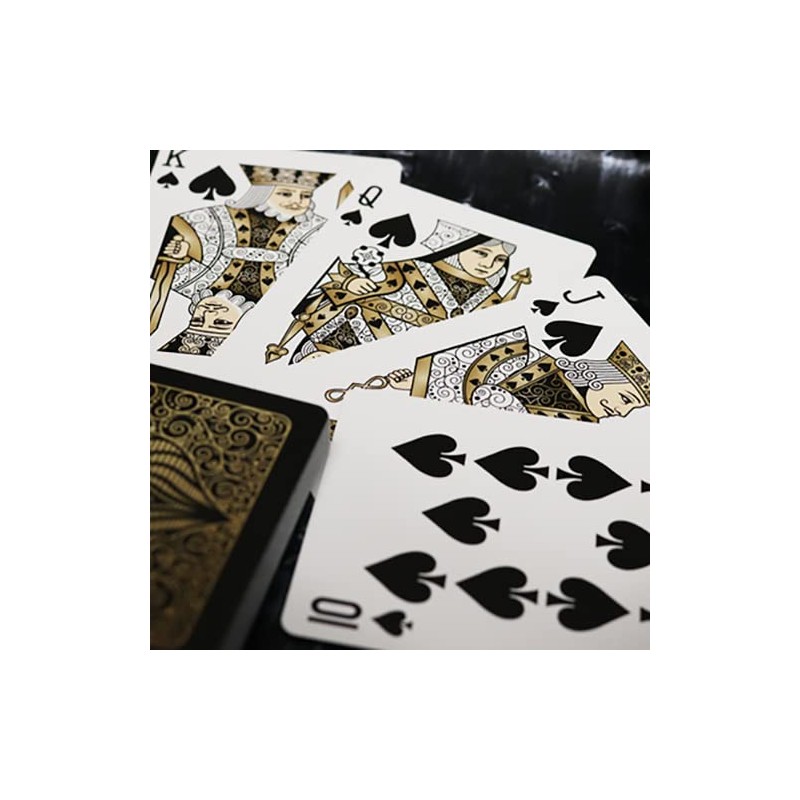 USPCC Bicycle Aureo Black Playing Cards