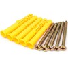 Board Anchors, 50 Pieces, Plasterboard Anchors, Hollow Wall Anchors, Drywall