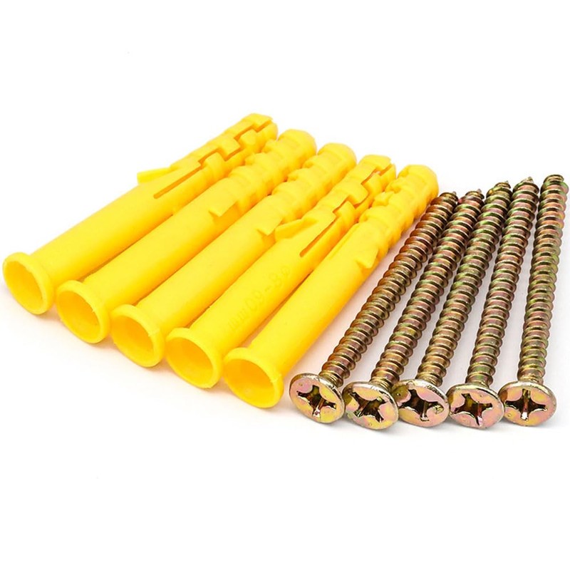 Board Anchors, 50 Pieces, Plasterboard Anchors, Hollow Wall Anchors, Drywall