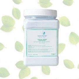 Jelly masks are perfect choice for post treatment. 1 Tub approximately makes 14 face masks * FREE training on the QR code provided on the leaflet (650 gram, Mint)