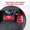 lekudo Pack-2 Car Brake and Accelerator Pedal, 5.1" x 3.5"