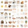 50 Pcs Boho Positive Quote Stickers Inspirational Sticker Waterproof Motivational