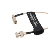 Alvin's Cables DIN 1.0/2.3 Right Angle to BNC Connector 75