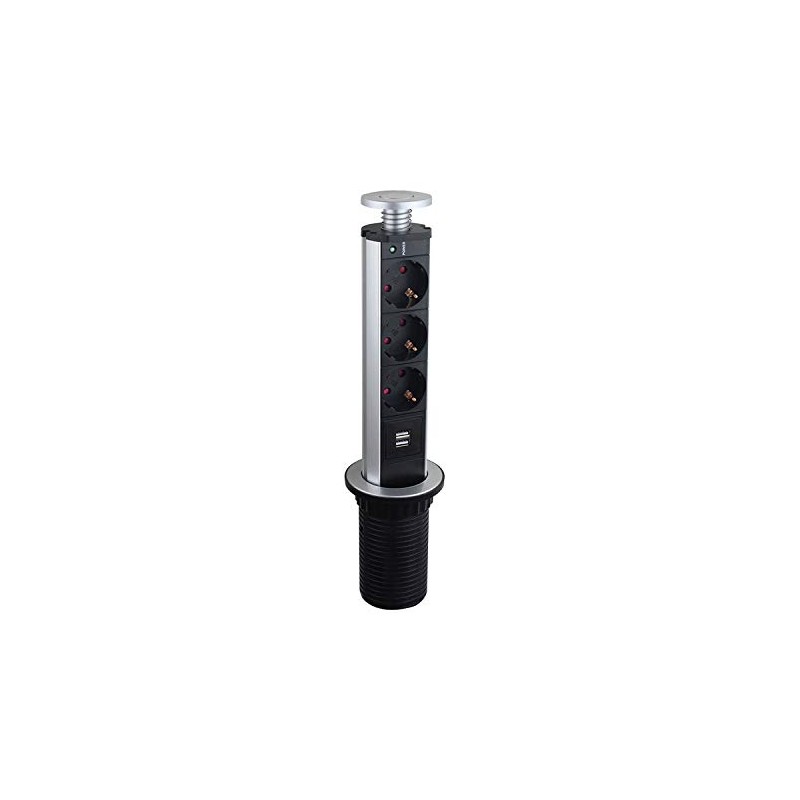 Ledmaxx Tower 3 x Socket 1 x Double TSD001 A,