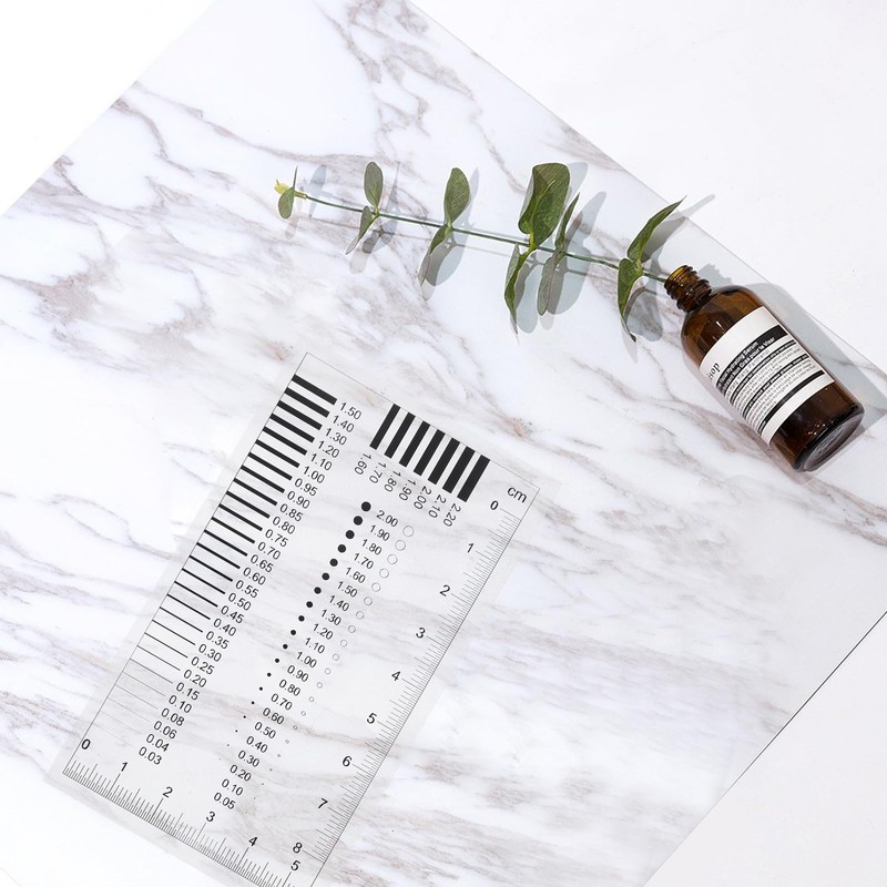High Precision Gauge Film Ruler for Scratch Inspection, Defect Detection,
