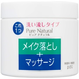Pure Natural Massage Cleanser, 6.0 oz (170 g), Makeup Remover, Cleansing, Massage Agent, 2-in-1, Cream Cleansing, Old Keratin, Collagen, Hyaluronic Acid, Royal Jelly Extract, Skin Care