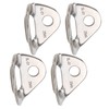 4 Pcs Climbing Hanger Stainless Steel Durable Rock Climbing Accessories
