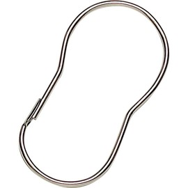 ZENITH/BATHWARE 90SS 12PK CHR Wire Shower Hook