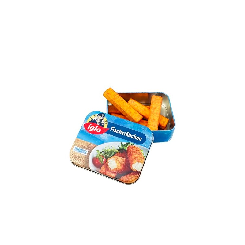 Igloo Fish Sticks Wooden Fish Sticks in Metal Tin for