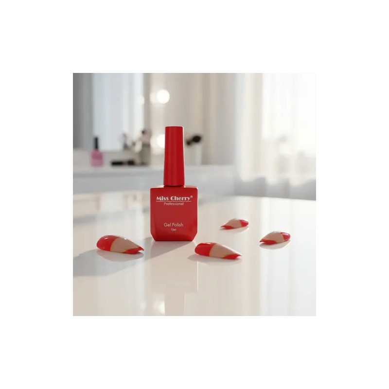 Miss Cherry Gel Polish Base Semipermanente Uvled 5pz 15ml