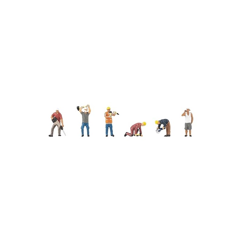 Faller 151694 Construction Workers Figure Set