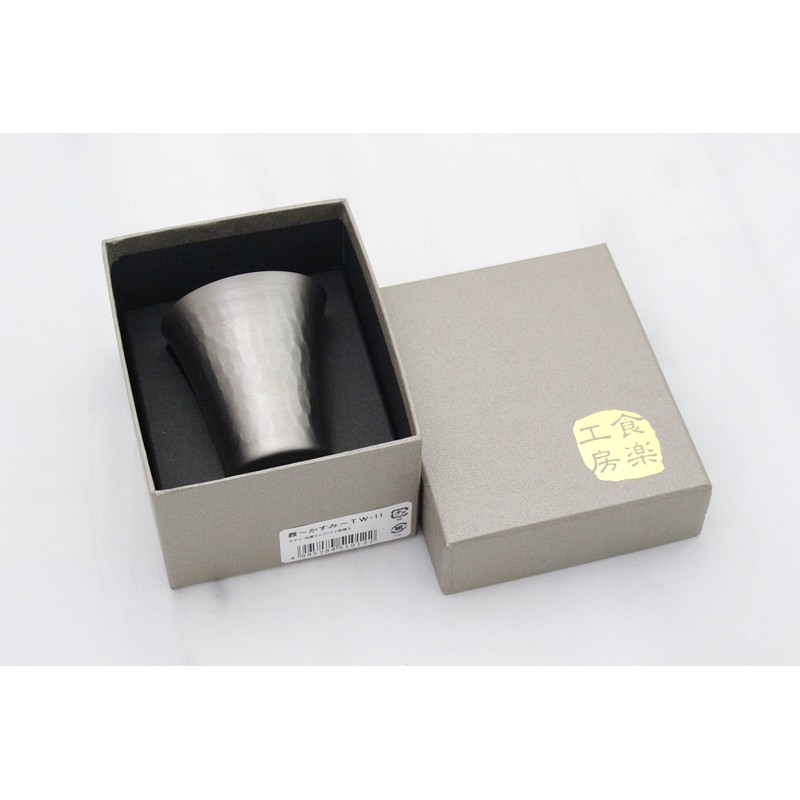Asahi Kasumi Titanium Cold Sake Cup, 1 Piece, 2.2 fl