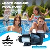 1.5HP Swimming Pool Pump – 110V Single Speed Above Ground