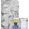 Server Books for Waitress - Marble Texture Leather Waiter Book