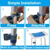Aliseniors 2 Pack Shower Head Holder Attachment for Shower Chair,