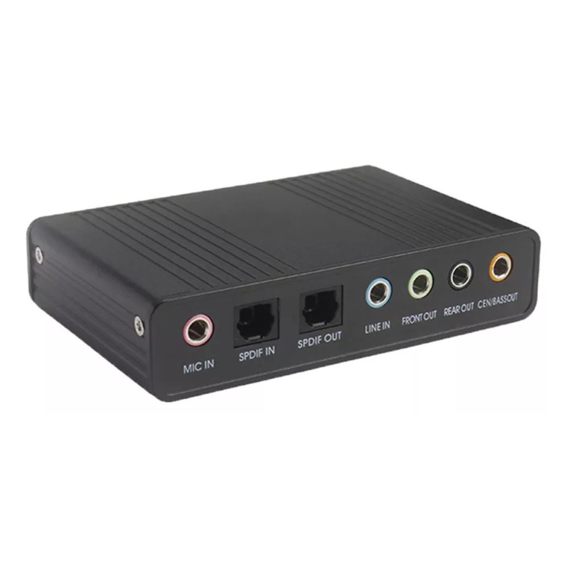 Generic Tarjeta De Sonido Usb Aleación De Aluminio Con Spdif