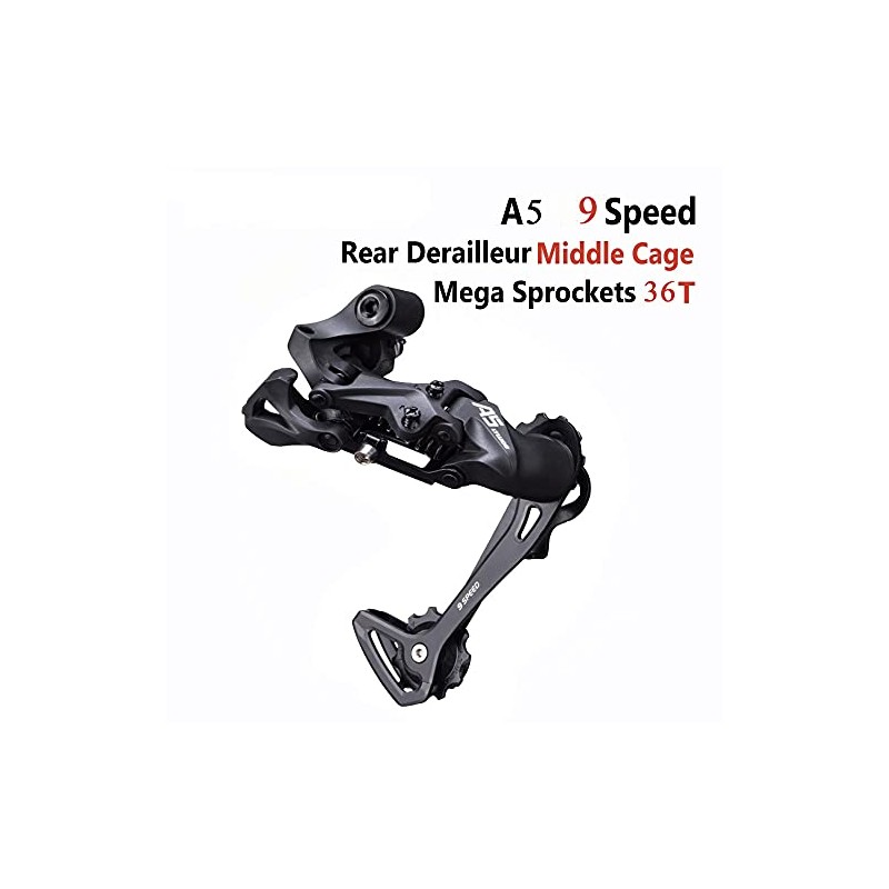 CNCLOL Gear Lever, Bicycle Rear Derailleur 9 Speed Set for