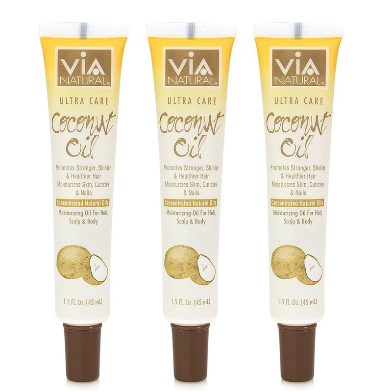 Via Natural Ultra Care Coconut Oil [Concentrated Natural Oil] 1.5