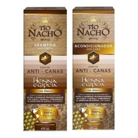 Tío Nacho Shampoo Y Acondicionador Tio Nacho Henna Egipcia Anti Canas