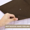 uxcell 2 Pcs Felt File Folders, A4 Envelope Folder File
