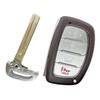 Replacement Key Fob Shell Case fit for Hyundai Sonata Tucson