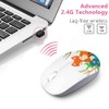 Wireless Mouse with Nano Receiver for PC, Laptop, Notebook, Computer,