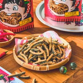 MANJUN Kimskkang Seaweed (Nori) Snack 3 Pack Original Favor (김스깡 오리지널맛) and 3 Pack Hot&Spicy Favor (김스깡 매운불맛)