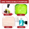 EatingBiting Red Easy-to-Clean Ceramic Hand Soap Dispenser Bathroom Countertop Decorative
