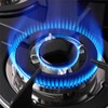 Anlyter 12 Inch Gas Cooktop, 2 Burner Built-in Stovetop Tempered