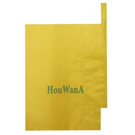 HouWanA Fruit Protection Bags 100pcs Cover Bags 9X11.8inch, for Fruit Trees, Orchard, Trees, Frost, Plants There are Windows to See Inside