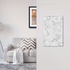 White Grey Marble Blank Wall Plate One Gang Decorative Light